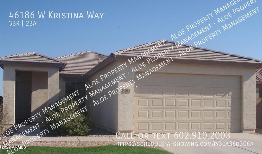 46186 W Kristina Way in Maricopa, AZ - Foto de edificio