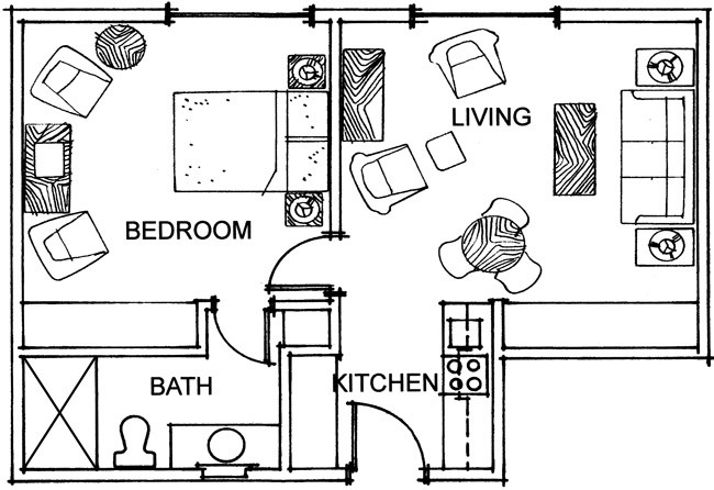 Channel Point Village in Hoquiam, WA - Building Photo - Floor Plan