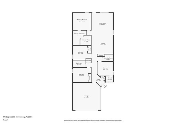 176 Dogwood St in Childersburg, AL - Building Photo - Building Photo