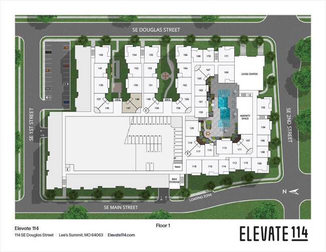 Elevate 114 Apartments of Lees Summit in Lee's Summit, MO - Foto de edificio - Building Photo