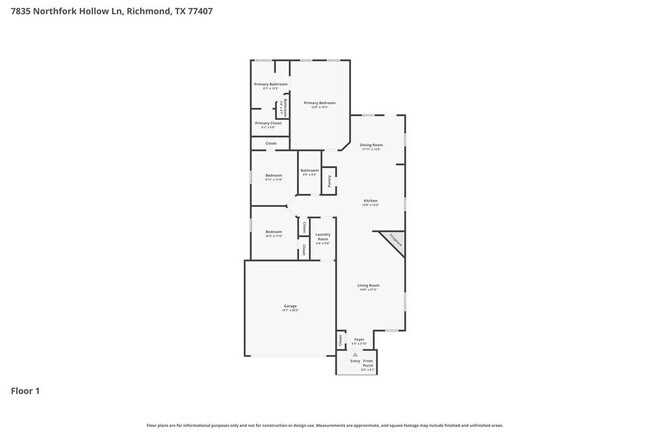 property at 7835 Northfork Hollow Ln