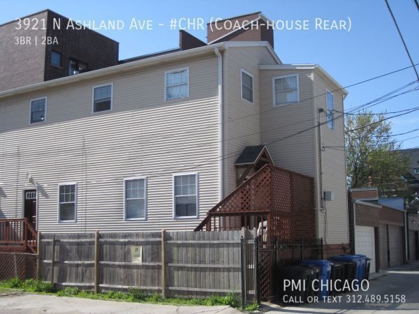 3921 N Ashland Ave, Unit #CHR (Coach-house Rear) in Chicago, IL - Building Photo - Building Photo