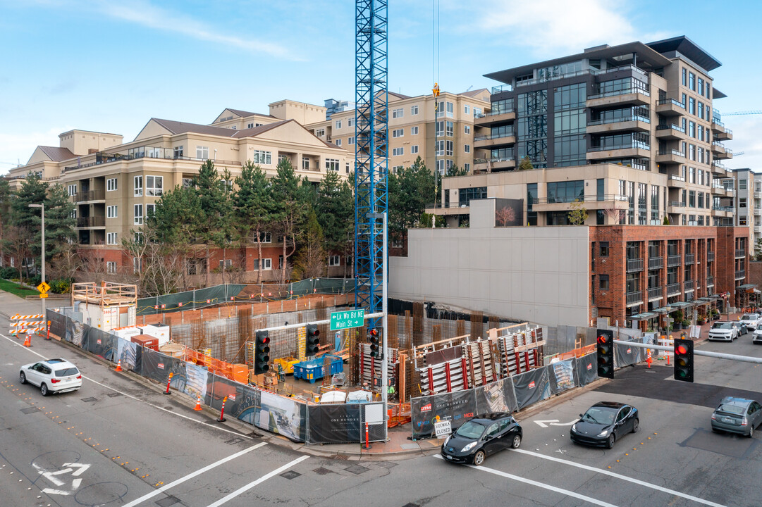 100 & Main Residential in Bellevue, WA - Building Photo