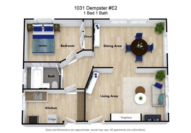 property at 1031 Dempster St