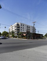Patio Apartments in Los Angeles, CA - Building Photo