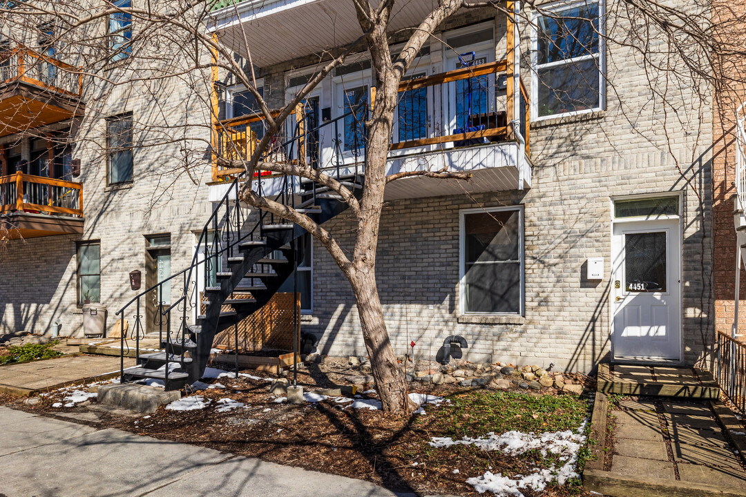 4451-4461 Parthenais St in Montréal, QC - Building Photo