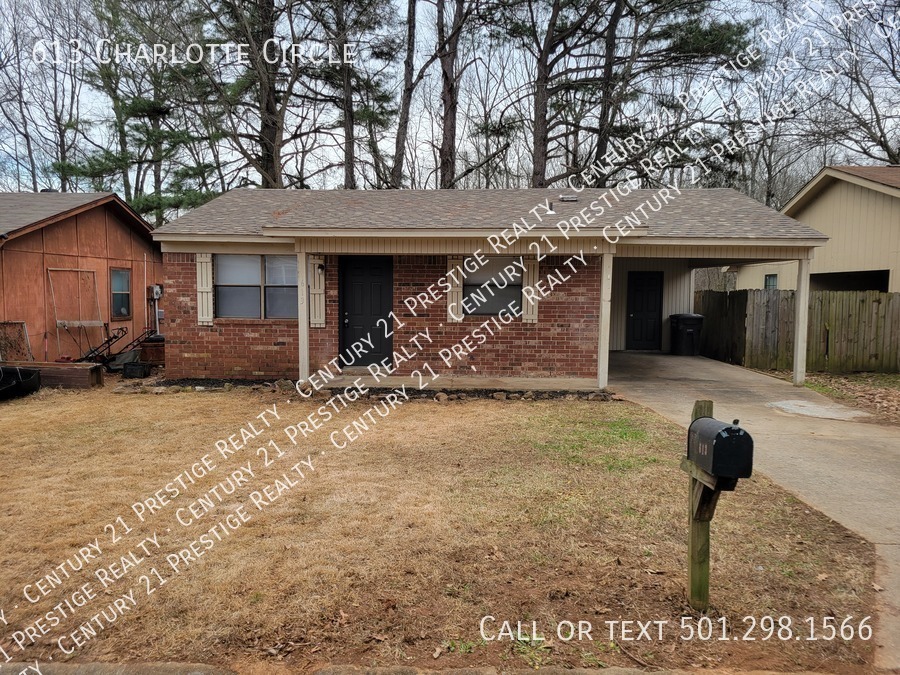 613 Charlotte Cir in Jacksonville, AR - Building Photo