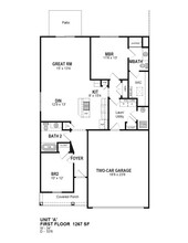Hathaway Meadows Apartments in Farmington, NY - Foto de edificio - Floor Plan