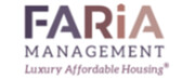 Property Management Company Logo Faria Management