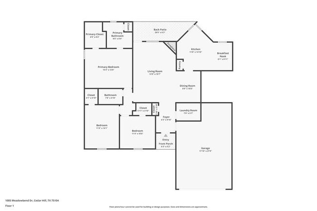 1005 Meadowbend Dr in Cedar Hill, TX - Building Photo - Building Photo