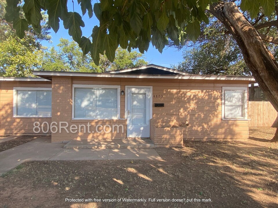 4803 Detroit Ave in Lubbock, TX - Building Photo