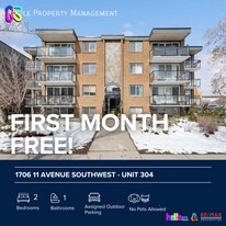 1706-1711 11 Ave SW in Calgary, AB - Building Photo