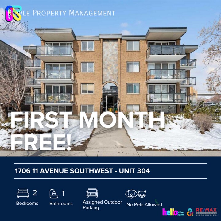 1706-1711 11 Ave SW in Calgary, AB - Building Photo