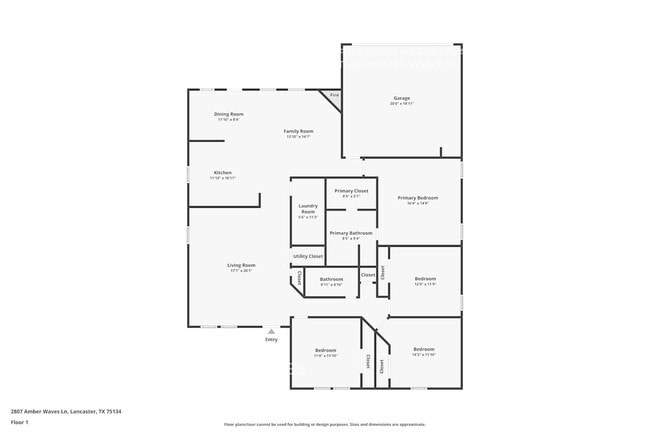 2807 Amber Waves Ln in Lancaster, TX - Building Photo - Building Photo