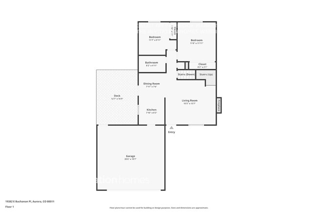 19382 E Buchanan Pl in Aurora, CO - Foto de edificio - Building Photo