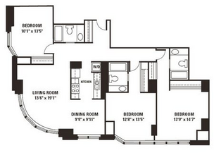 400 E Ohio St, Unit 33G in Chicago, IL - Building Photo - Building Photo