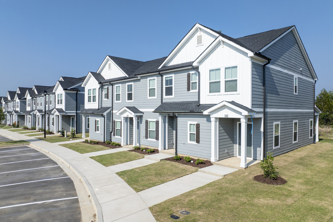 West Park Townhomes in Augusta, GA - Foto de edificio