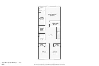 3557 San Bernardino Way in Palm Springs, FL - Building Photo - Building Photo
