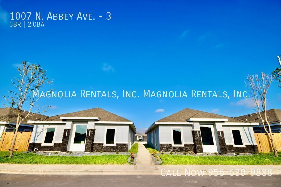 1007 N Abbey Ave, Unit 3 in Edinburg, TX - Foto de edificio