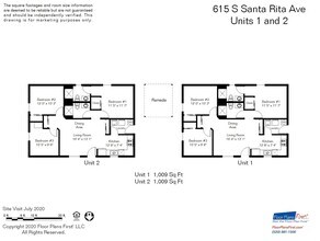 615 S Santa Rita Ave in Tucson, AZ - Foto de edificio - Building Photo