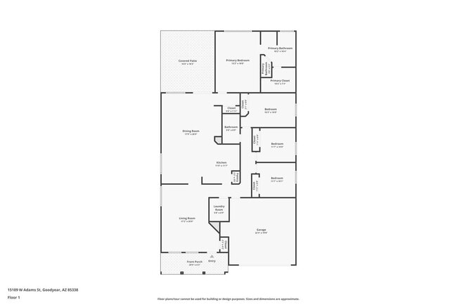 15109 W Adams St in Goodyear, AZ - Foto de edificio - Building Photo