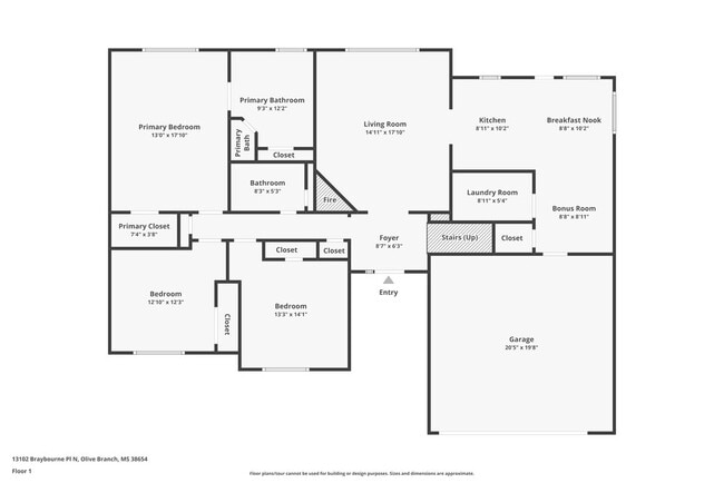 13102 Braybourne Pl in Olive Branch, MS - Building Photo - Building Photo