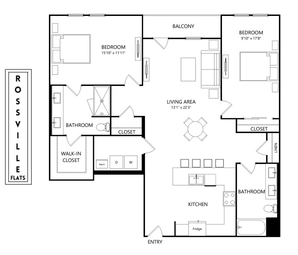 Rossville Flats Apartments in Hamilton, OH | ApartmentHomeLiving.com