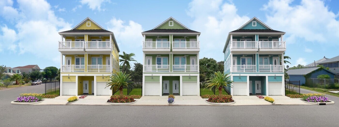 1013 10th St in Galveston, TX - Foto de edificio