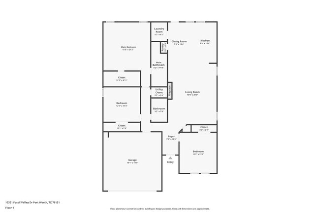 10321 Fossil Valley Dr in Fort Worth, TX - Foto de edificio - Building Photo