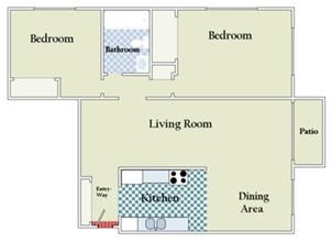 Broadway Village Apartments in Minneapolis, MN - Building Photo - Floor Plan