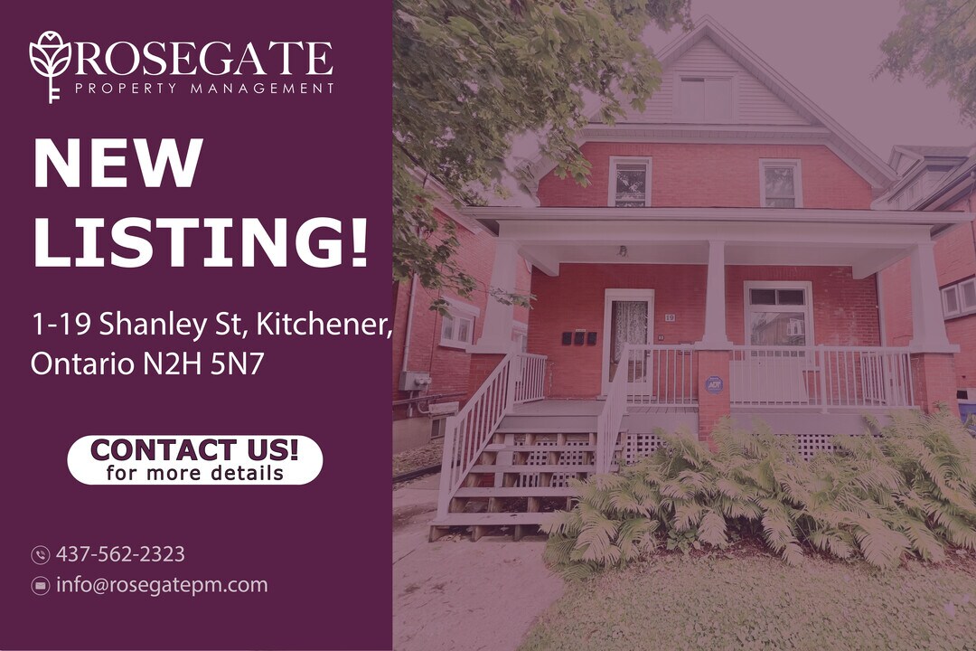 19 Shanley St in Kitchener, ON - Building Photo