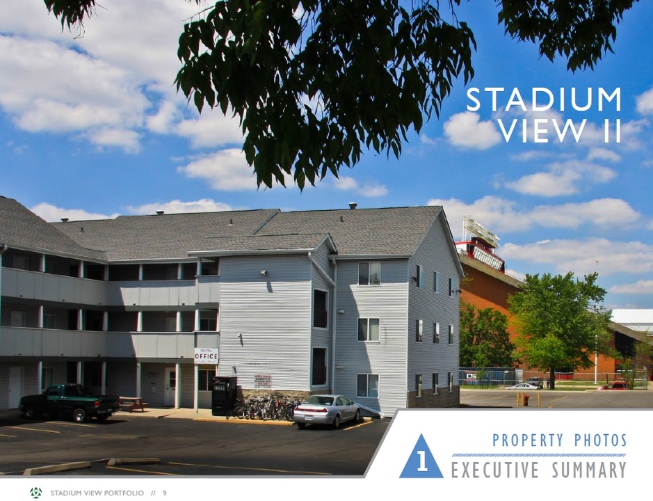 Stadium View II in Dekalb, IL - Foto de edificio