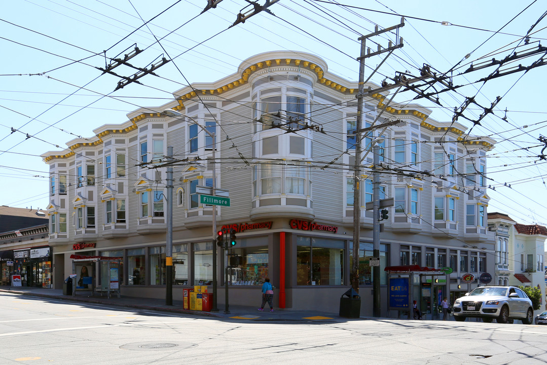 Haight & Fillmore Apartments in San Francisco, CA - Foto de edificio