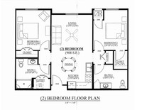 Terrace Ridge in Angola, IN - Foto de edificio - Floor Plan