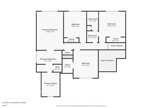 607 Chase Trail in Woodstock, GA - Foto de edificio - Building Photo