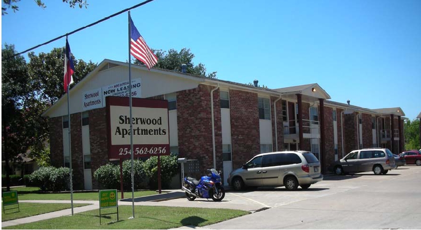 Sherwood Apartments in Mexia, TX - Building Photo