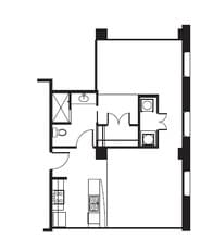 The Mayo Hotel Apartments in Tulsa, OK - Foto de edificio - Floor Plan