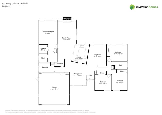 523 Sandy Creek Dr in Brandon, FL - Foto de edificio - Building Photo