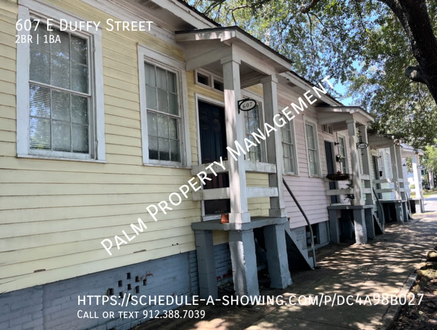 607 E Duffy St in Savannah, GA - Building Photo