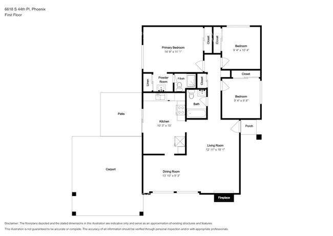 6618 S 44th Pl in Phoenix, AZ - Building Photo - Building Photo
