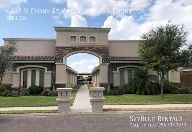 4718 N Ebony St, Unit 4718-1 Ebony in Pharr, TX - Foto de edificio - Building Photo