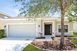 5723 white Trillium Loop in Land O Lakes, FL - Building Photo