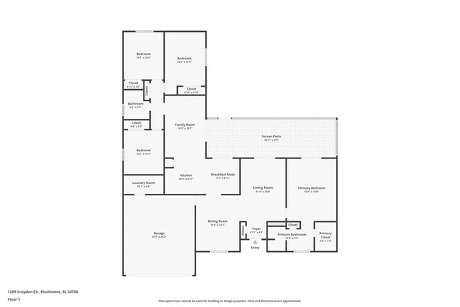 1209 Croydon Cir in Kissimmee, FL - Building Photo - Building Photo
