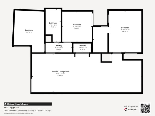 1403 Dugger Cir, Unit Unit A in Killeen, TX - Building Photo - Building Photo