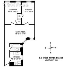 63 W 107th St, Unit 33 in New York, NY - Building Photo - Building Photo