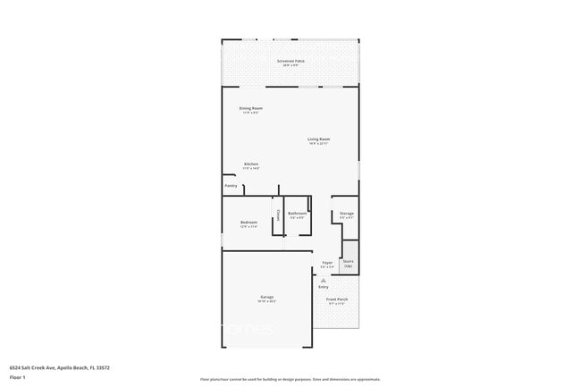 6524 Salt Creek Ave, Unit 204 in Apollo Beach, FL - Foto de edificio - Building Photo