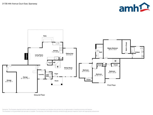 21726 44th Avenue Ct E in Spanaway, WA - Foto de edificio - Building Photo