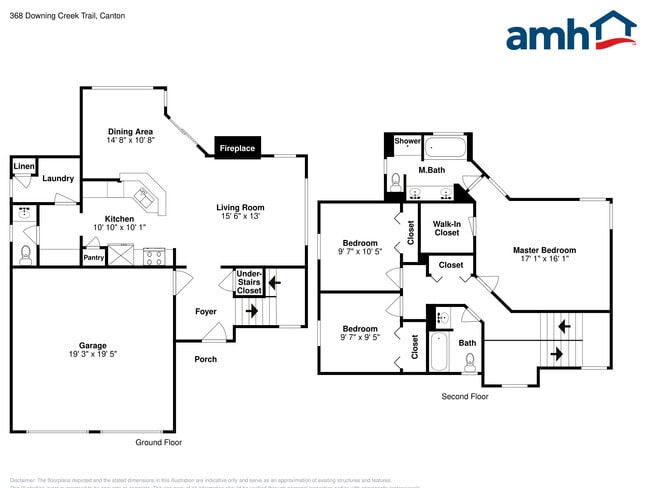 368 Downing Creek Trl in Canton, GA - Foto de edificio - Building Photo