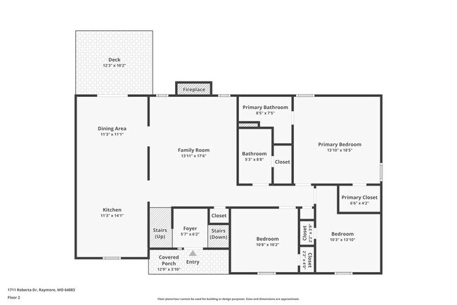 1711 Roberta Dr in Raymore, MO - Building Photo - Building Photo