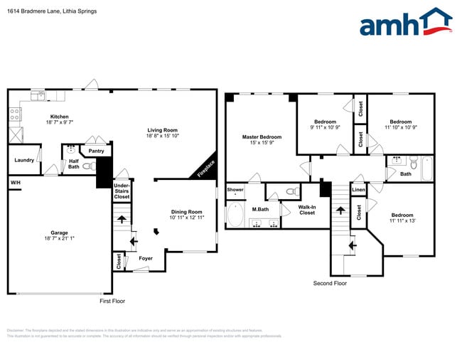 1614 Bradmere Ln in Lithia Springs, GA - Foto de edificio - Building Photo